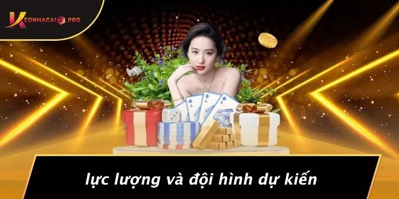 Lực Lượng Và Đội Hình Dự Kiến